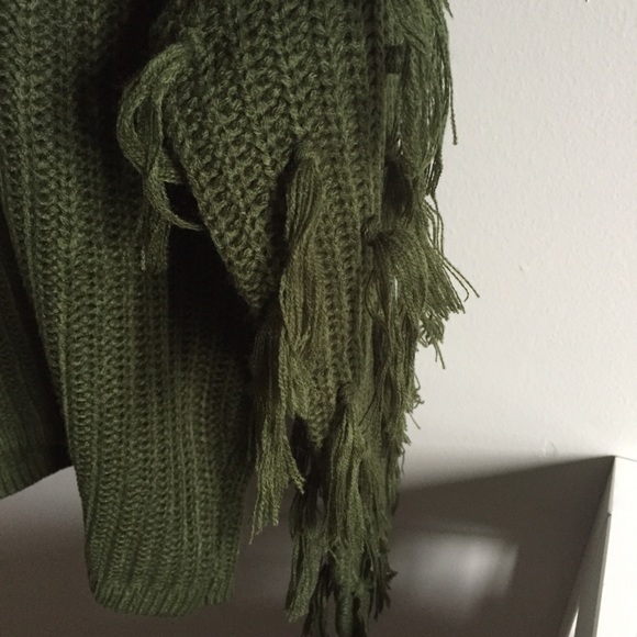 Fringe Sleeve Sweater - Picture 5 of 6